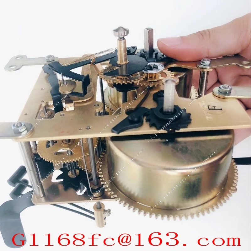 15/31 Days Old-Fashioned Mechanical Winding Clock Movement, Full Copper Core Accessory for Floor & Wall Clocks
