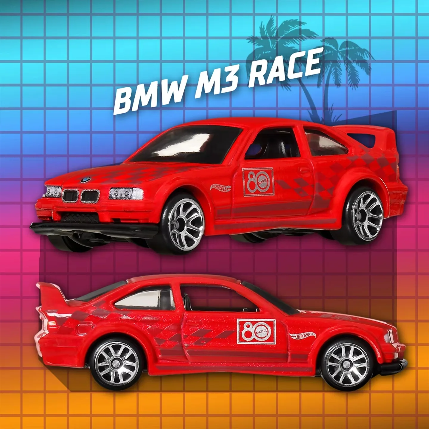 New Hotwheels 80th Anniversary Commemorative Gift Box Genuine Alloy Car Model Meitai Bmw Nissan Gtr Toy Collector Item In Stock