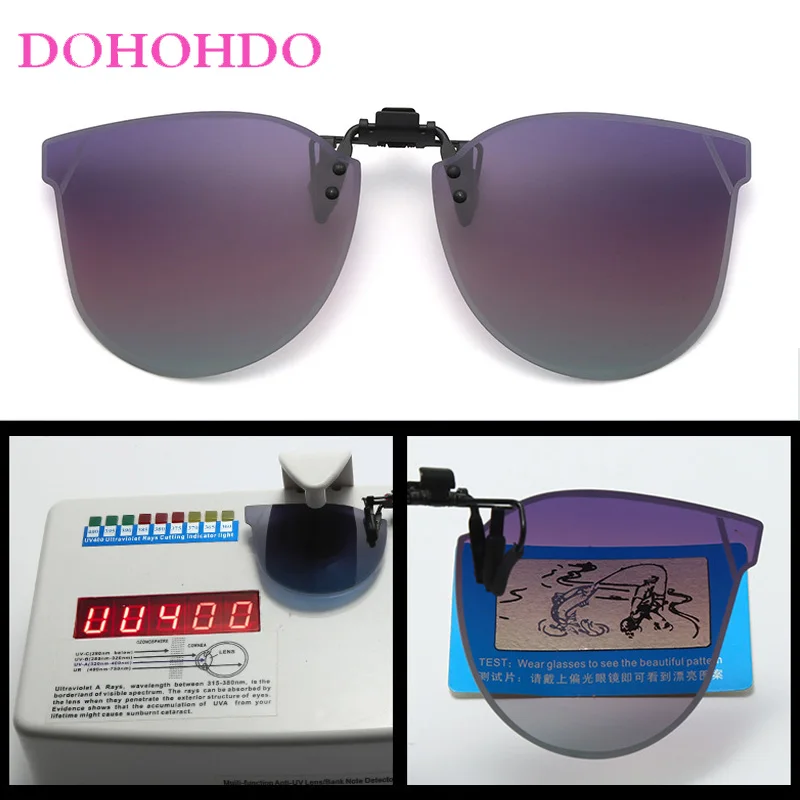 New Fashion Car Driver Goggles Outdoor Glasses Polarized Clip On Sunglasses Men Women Glasses Male Female Anti Glare Cool Oculos