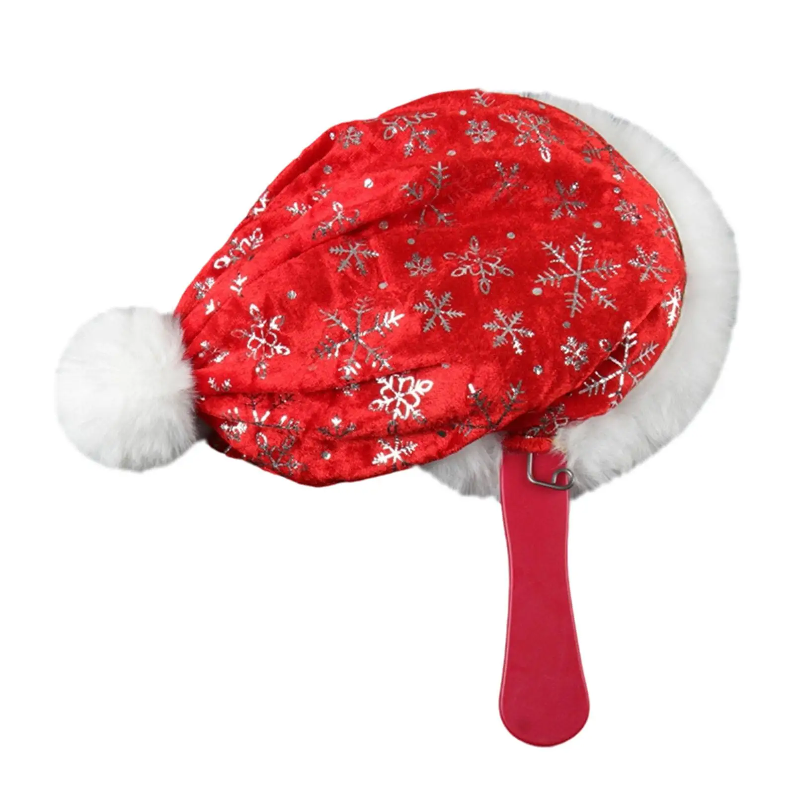 Kerstmuts Pluche Grappige Grote Wisseltas Podiumfeest Illusies Gimmick Kerstmuts voor Feestartikelen Nieuwjaar Vakantie Kind Volwassen