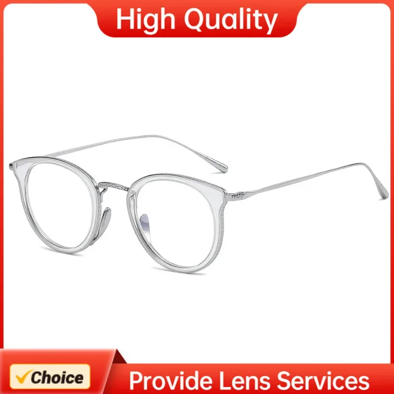 KAME Style KMN1111 Glasses Frame Pure Titanium Fashion MANNEN Men Women Eyeglasses Frames Spectacle Eyewear Eyepieces Eye frame