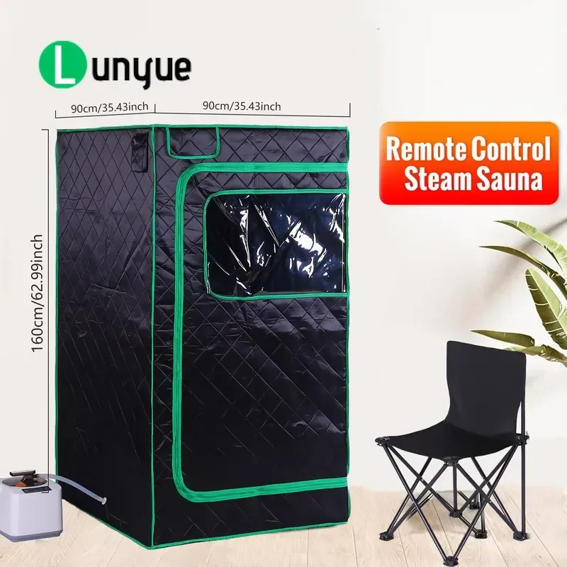 Portable Foldable Wet Steam Sauna for Indoor Home Spa Bathroom Detox and Perspiration Treatment Eco-friendly Compact Design