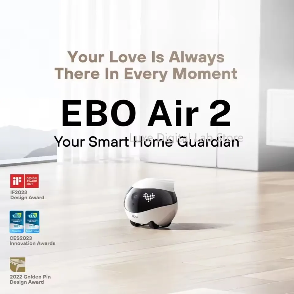 Chinese version Enabot EBO AIR 2 Companion Robot 2K Resolution Home Security Pet Camera with Night Vision Wireless App Remote