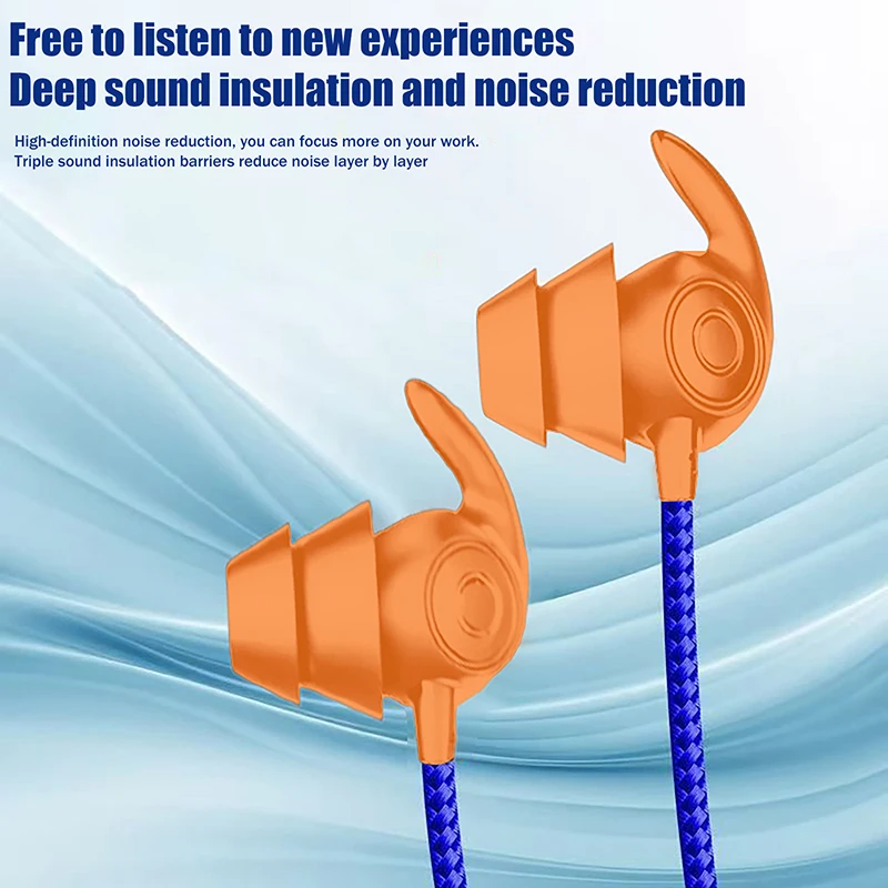 「1Set Labor Protection Noise Reduction Earphone Industrial Protection Work Use At Work Factory Noise Reduction Earphone」