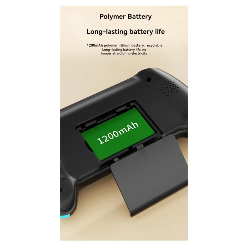 Handheld-Videospielkonsole 500 in 1 3,5 Zoll Retro Arcade Nostalgie-Spielekonsole unterstützt Dual-Player