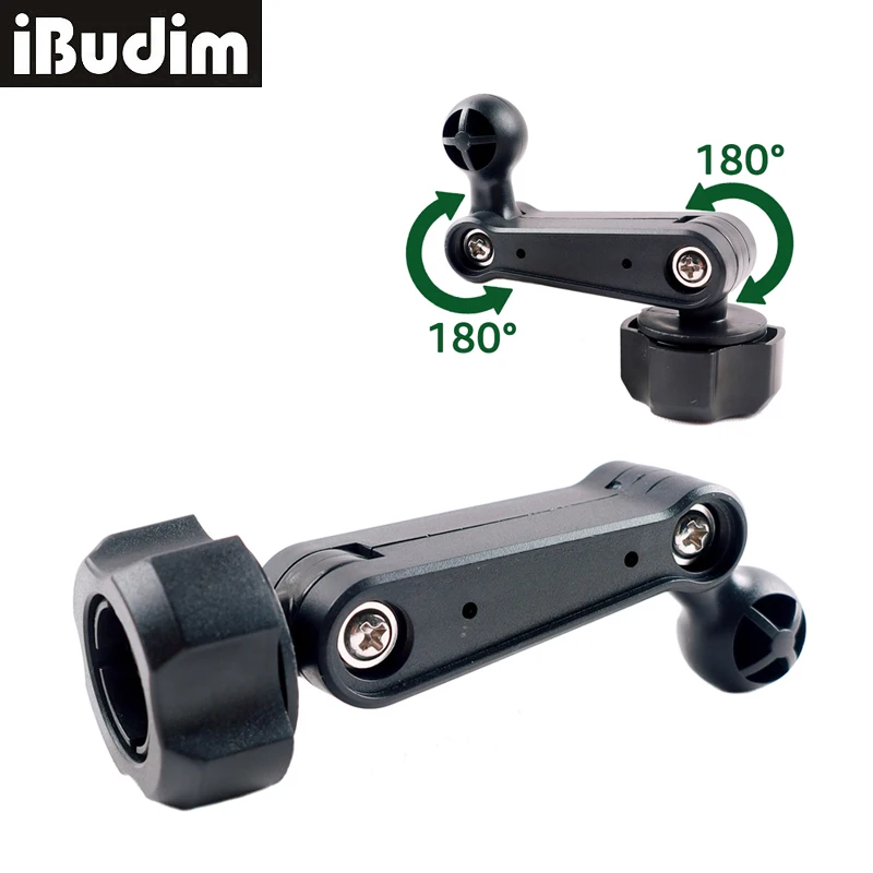 

Шарнирный удлинитель 17 мм с поворотом на 360 градусов, регулируемый, с разъемами 17 мм (гнездо-штекер) для крепления автомобильного держателя телефона