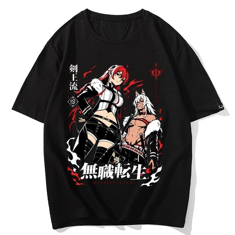 2026 New Model Non-job Reincarnation Printed Short-sleeved T-shirt - Stylish Round-neck Men's and Women's Top