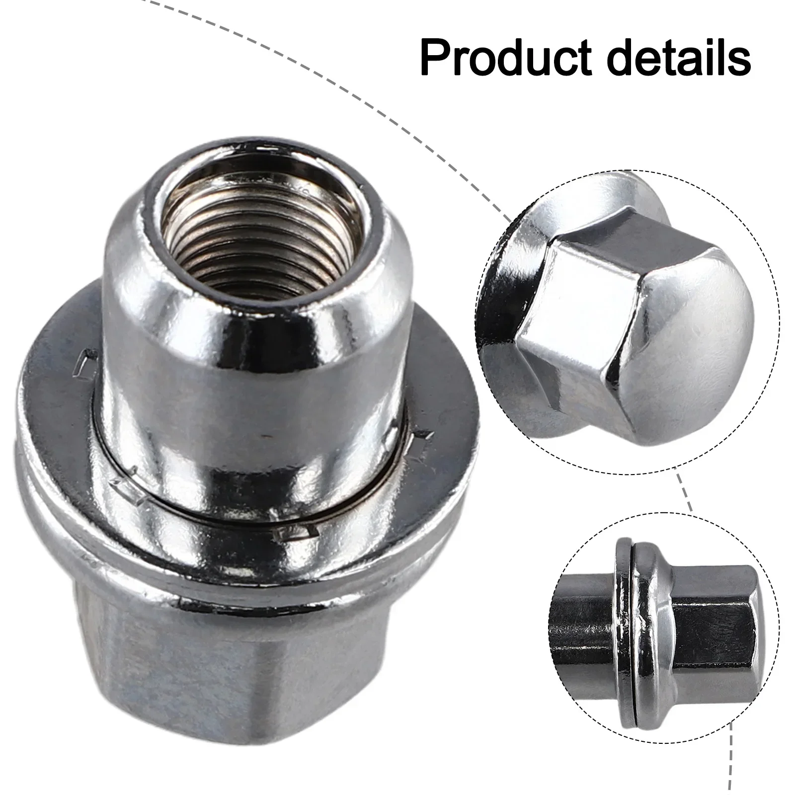 

Wheel Nut Replacement Stainless Steel Wheel Nuts Car Maintenance Automotive Replacement Parts OEM Number LR068126