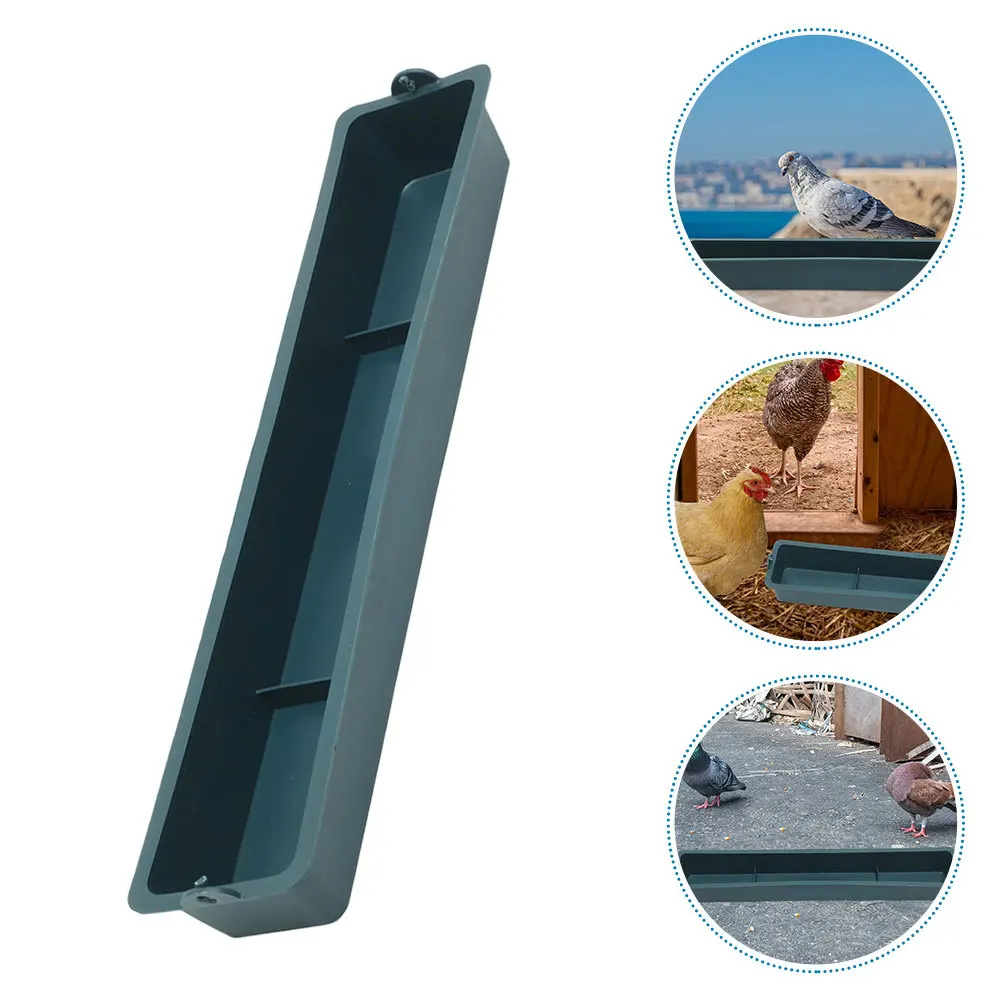 

2Pcs Hanging Plastic Bird Feeder Anti-Spatter Small Pet Feeder for Cage Pigeon Rabbit Hamster Parrot Feeding Supply