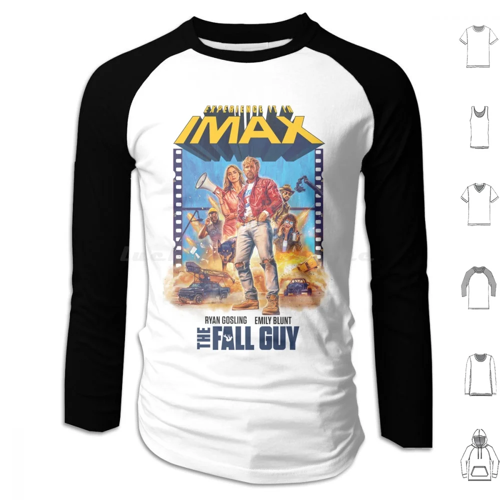 

Fall Guy Hoodies Long Sleeve Fall Guy Movie Art