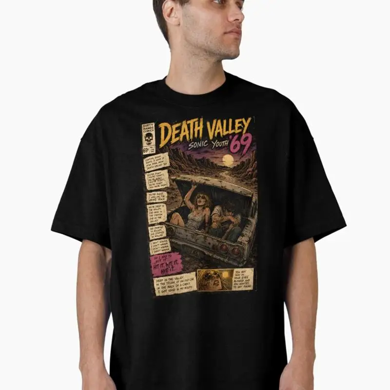 Sonic Youth Death Valley 69 Comic T-Shirt