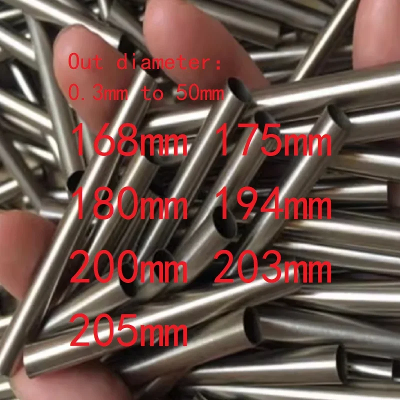 1pcs 304 Stainless Steel Tube Pipes Large Out Diameter 0.3 1 1.5 2 3 4 5 6 7 8 9 10 11 12-50 168 175 180 185 194 200 203 205mm