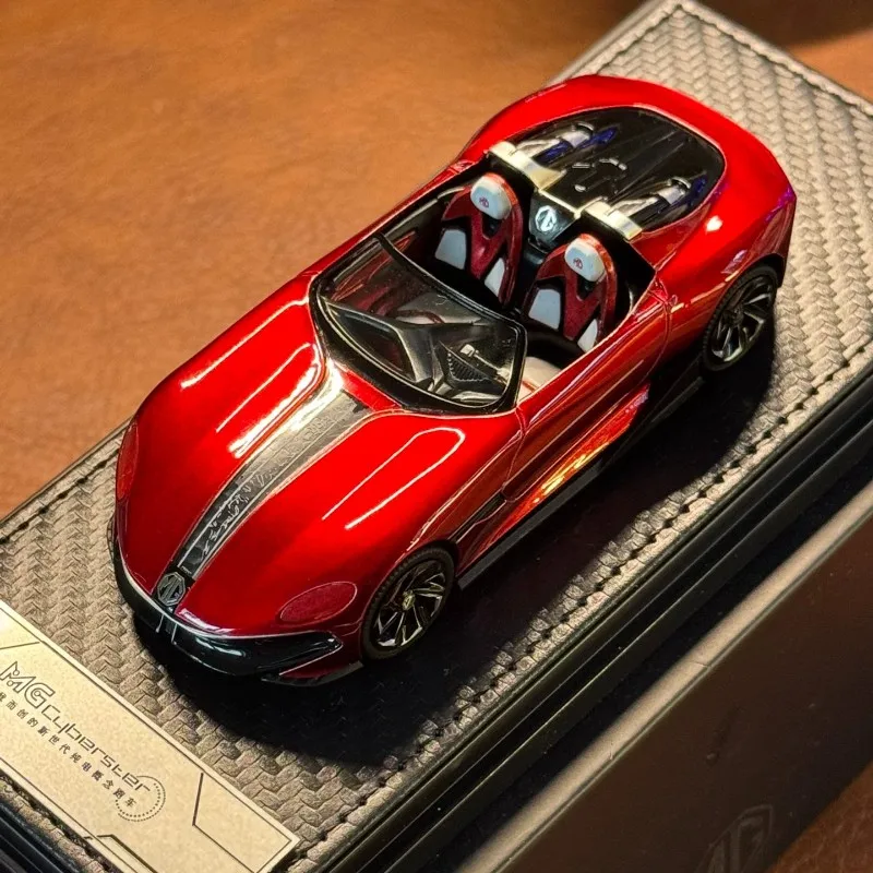 

MG Cyberster Concept Convertible Pure Electric,Simulated Alloy Car Model, Die-Cast Metal Replica,Adult Collectible,red,1: 43