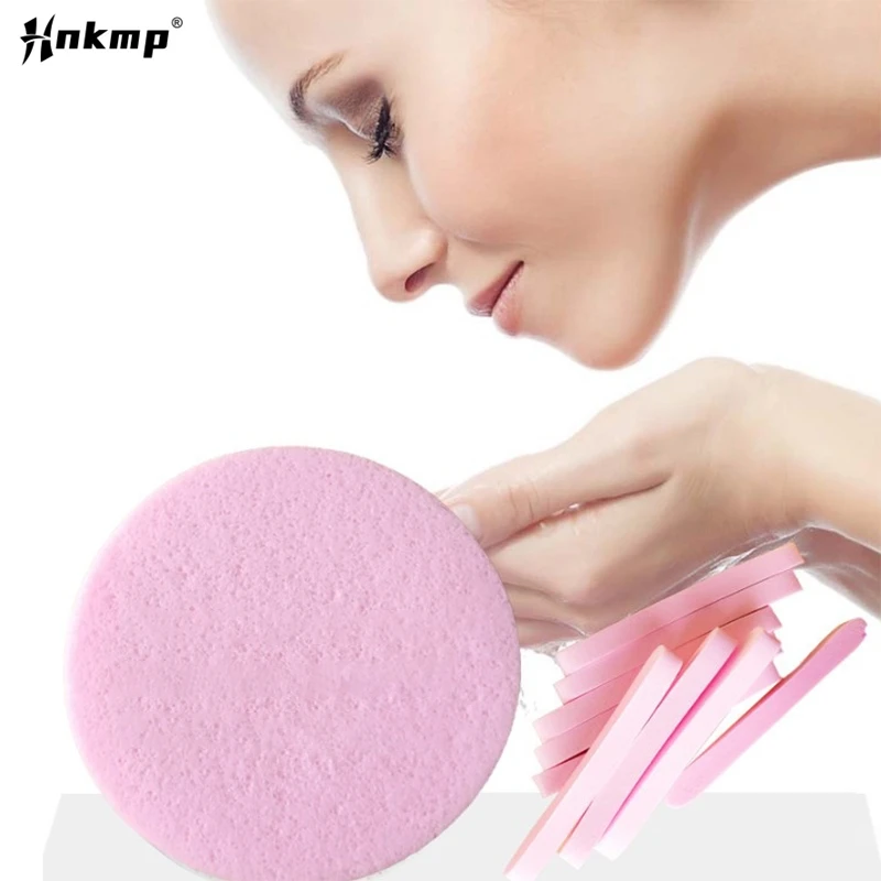 12pcs Compressed Face Wash Wash Face Sponge Pad Clean Face Exfoliating Disposable Sponge Puff