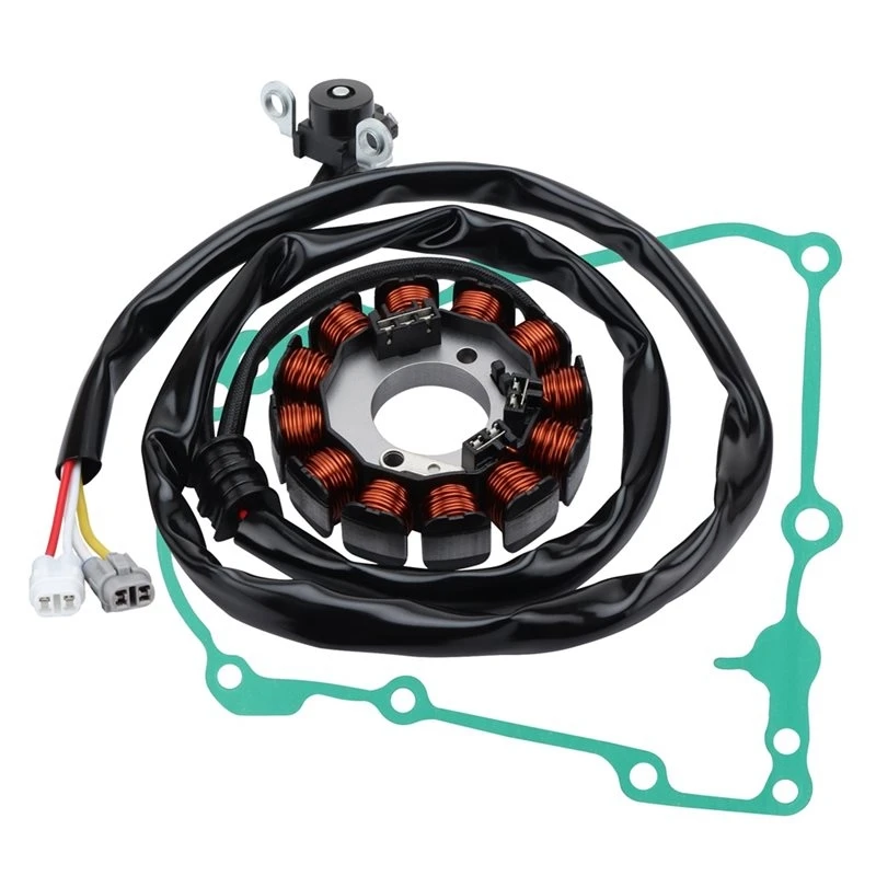 Gasket Included For Yamaha WR450F WR450FX WR450FY WR450FA Compatible 5TJ-81410-40 Motorcycle Magneto Stator Coil