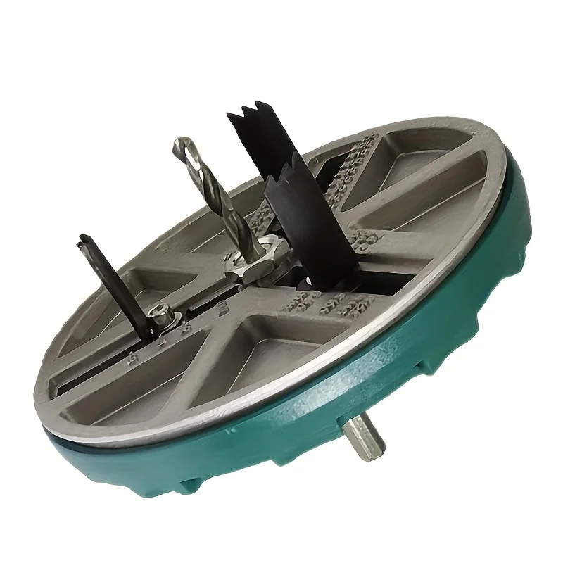 Multifunctional Adjustable Wood Hole Opener Set Variable Diameter Hole Saw Bit for Wood Plastic Gypsum Metal Drilling Work