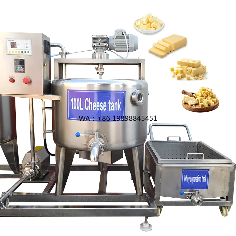 Diary Processing Cheese Making Fermentation Tank Small Scale Mozzarella Cream