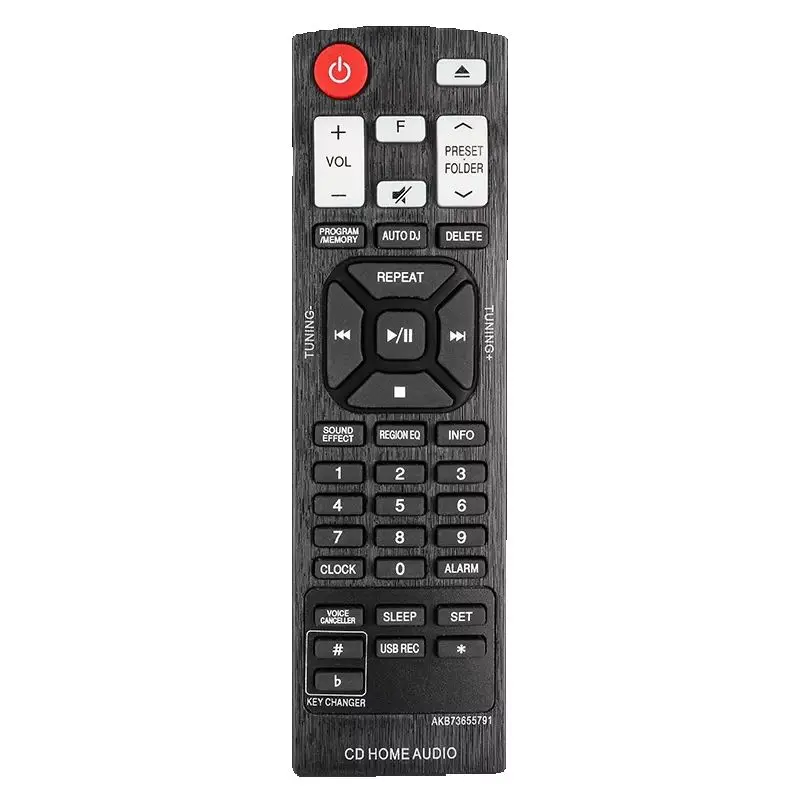 AKB73655791 Remote Control Compatible with LG Mini Hi-Fi System OM4560 OM7560