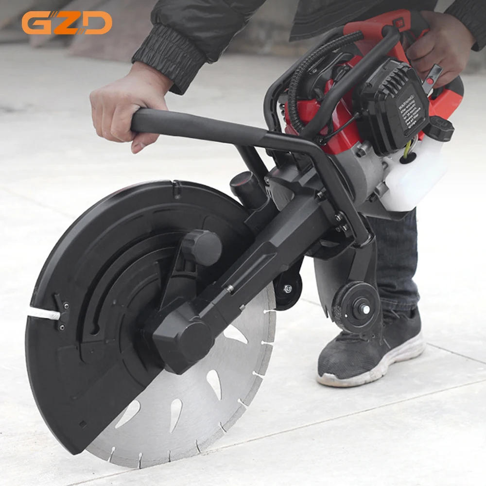 Gasoline 58cc Engine Power 420mm Concrete Cutter Diamond Wall Cutter Saw Blade for Cutting