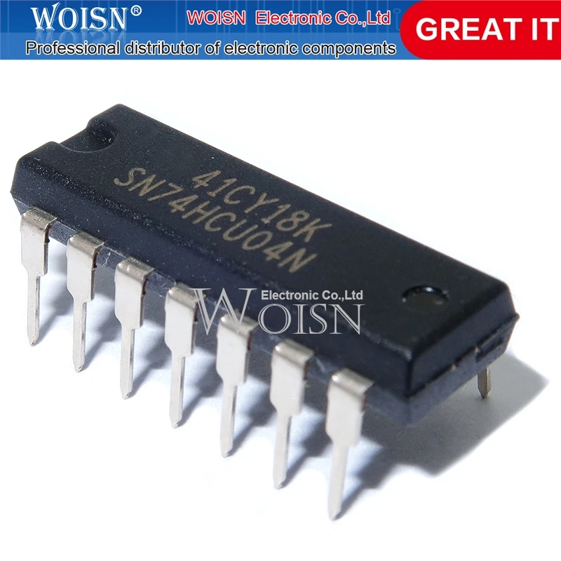 10PCS MC74HCU04AN 74HCU04AP 74HCU04 DIP-14