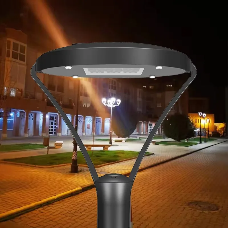 Die Cast Aluminum Garden Lamp Post Light Outdoor Mushroom Garden