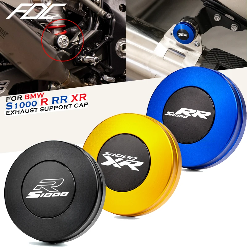 For BMW S1000RR S1000XR S1000R S 1000 RR XR R S 1000R 1000XR 1000RR Motorcycle accessories Exhaust Support Screw Cover Cap S1000