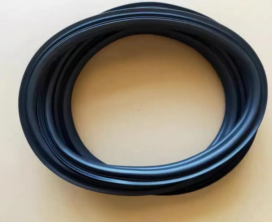 1 Piece Inner Tail Door Rubber Seal for VW Golf 7 MK7 2013-2019 Rear Door Protector Weatherstrip Seal  Rear Trunk Weatherstrip