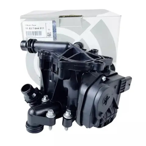 OEM 11537644811 BMW 330i 430i 520i 530i 용 새로운 가솔린 엔진 냉각 온도 조절기 열 관리 모듈