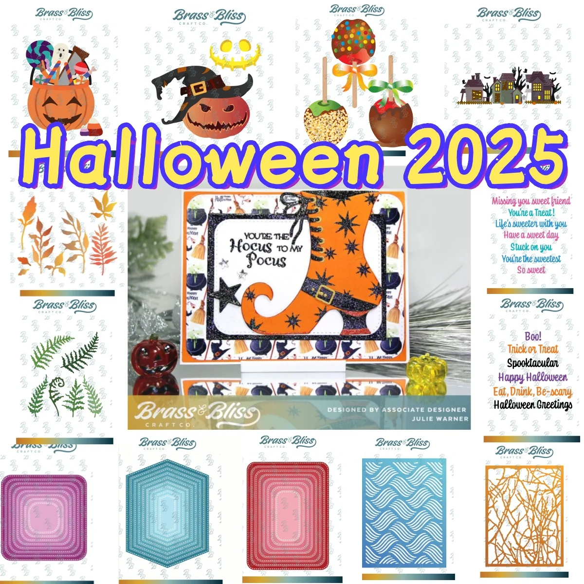 

Halloween 2025 Pumpkin Bucket Spooky Town Scape Nested Rounded Metal Cutting Die DIY Making Card Scrapbook Embossed Template