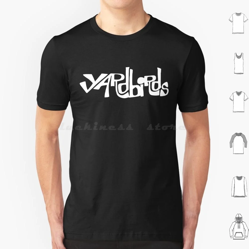 Best Seller The Yardbirds Band Logo Merchandise T Shirt Big Size 100% Cotton The Yardbirds Band Logo Essential Best Seller Logo