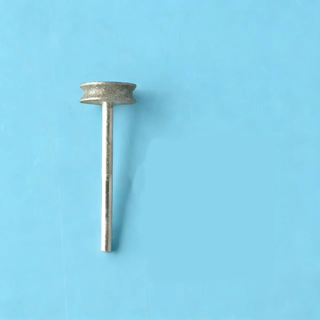 1Pc Diamond Arc Grinding Head, Multifunctional Polishing Chamfer Tool for Glass Edge, Jade Bracelet, Ring & Bead Polishing