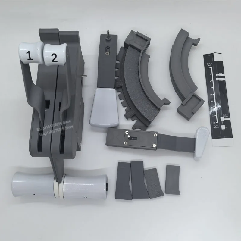 Flight Game Simulator Accessory Classic Boeing 737 Throttle Kit Support Multiple Backstepping Methods For Honeycomb