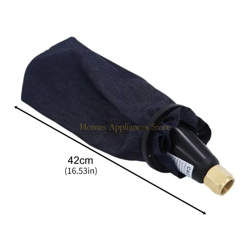 مرفق صانع الثلج الجاف D0AB للتطبيقات المنزلية والصناعية مخروطات البلاستيك وحقيبة أسطوانة CO2