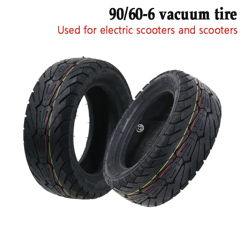

NEW High quality 90/60-6 tubeless tires for scooters, 11 inch widened, wear-resistant, anti-skid vacuum tire modification parts