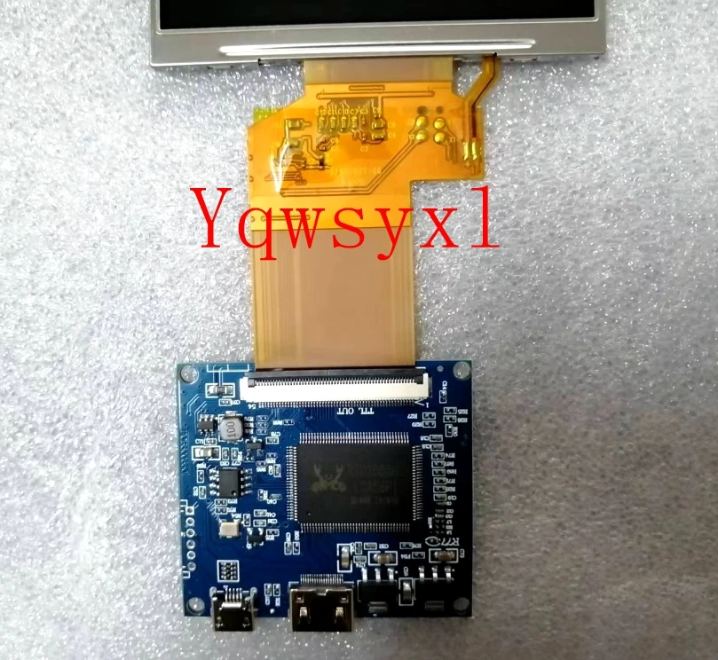 Imagem -04 - Display Lcd Driver Control Board Mini Hdmi-compatível para Satlink ws 6906 Satélite Lq035nc111 Tft 320 X240 Tela de 35