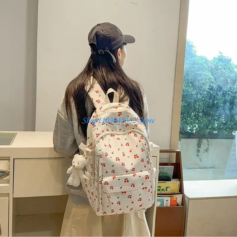 Mochilas temáticas delicadas Correa acolchada Compartimentos almacenamiento funcionales