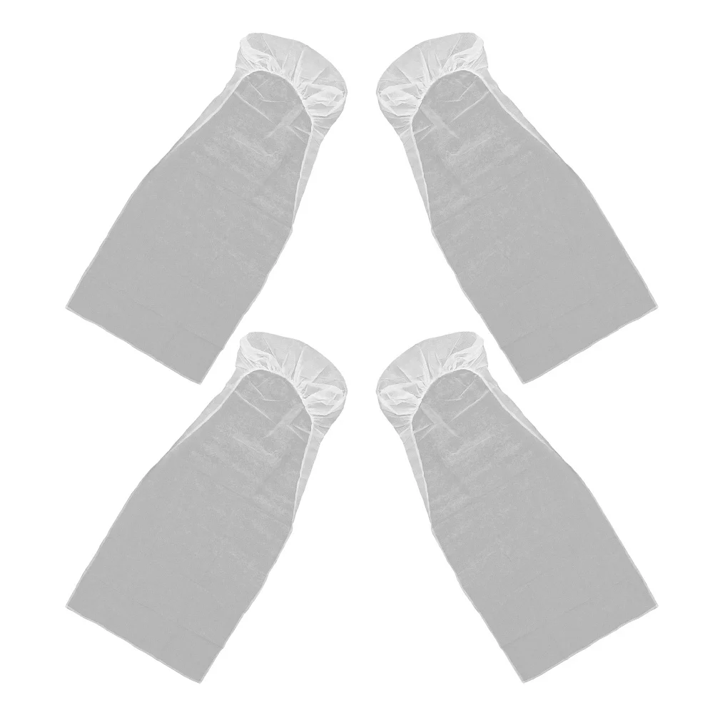 

4pcs Disposable Seat Covers Universal Non-Woven Train Airplane Seat Protector Lightweight Portable For Travel