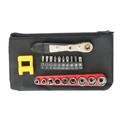 Right Angle Screwdriver 36-Tooth Portable Ratchet Driver Set Tight Space Angled Screwdriver Low Profile Ratchet Wrench Bit