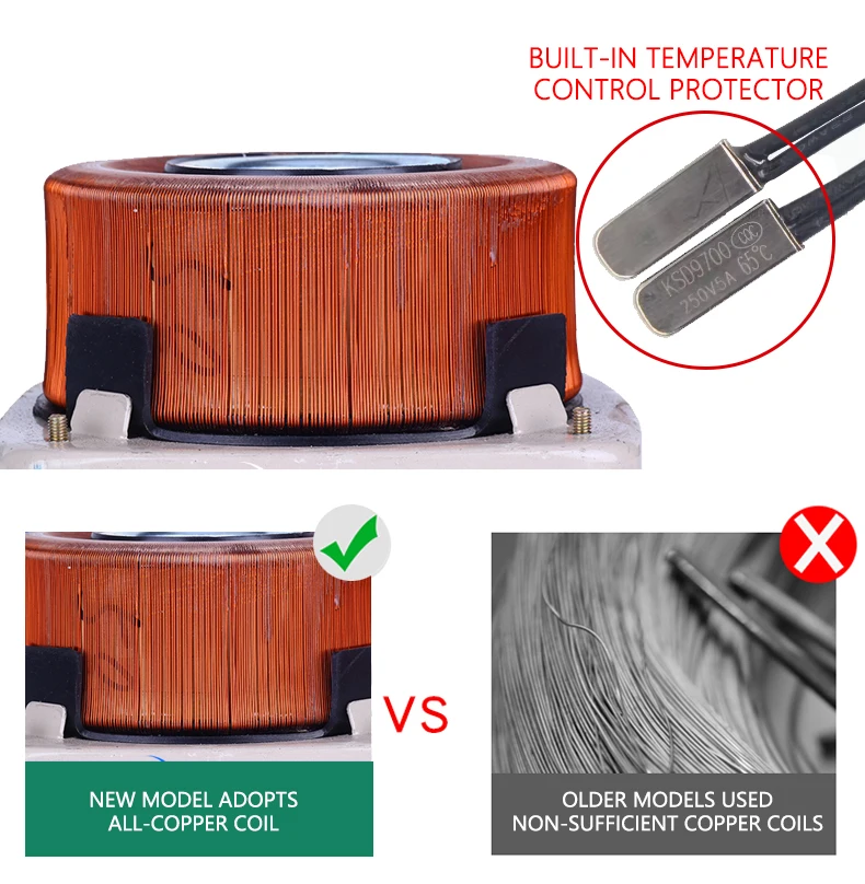 High Quality TGGC2 Voltage Regulator 120V 60HZ Single Phase Motor LCD Displays Automatic Voltage Regulator 2KW Foam Cutter