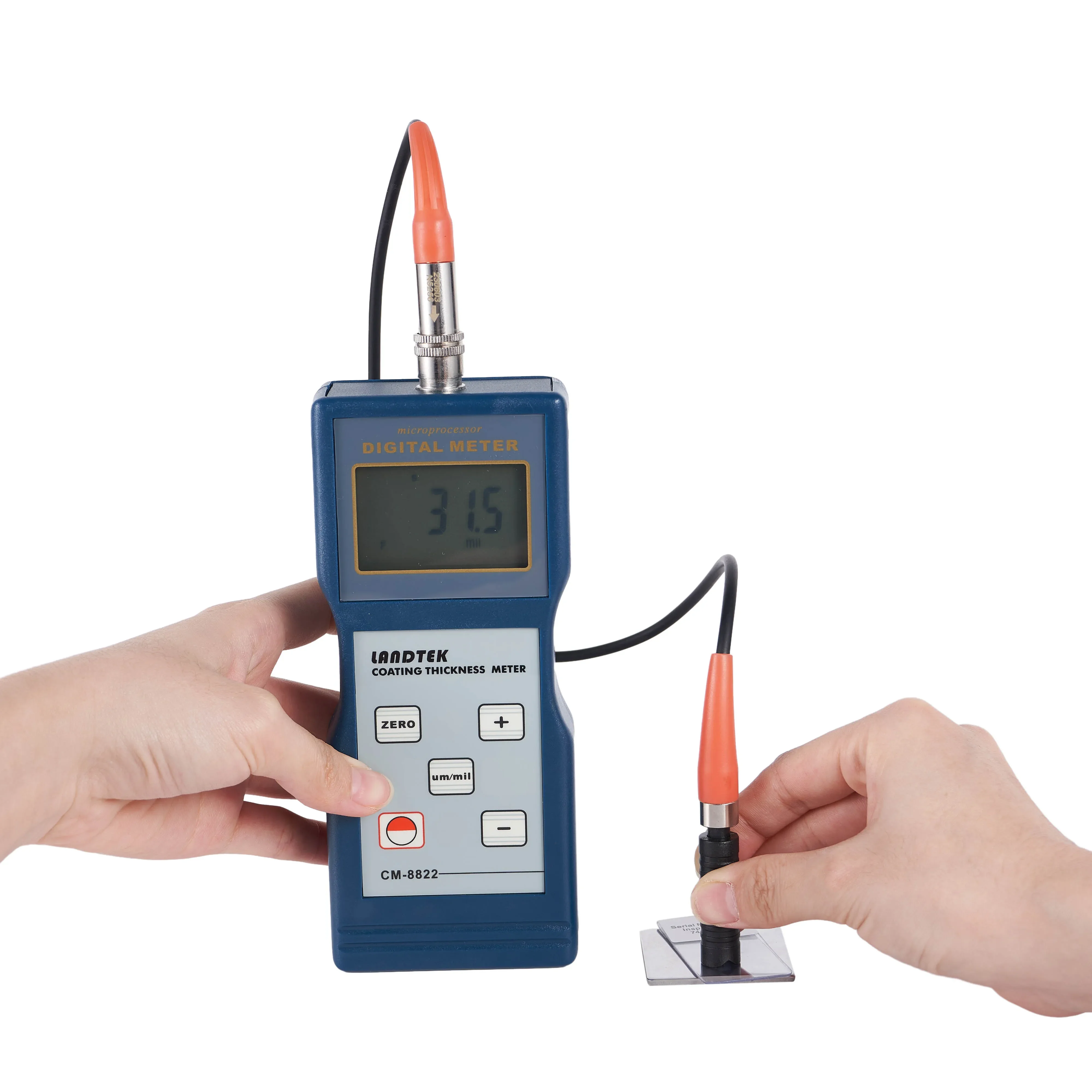 Coating Thickness Gauge CM-8822 coating film thickness gauge 0 ~ 1000µm F magnetic induction NF eddy current