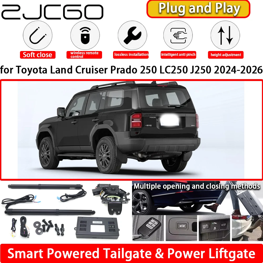 for Toyota Land Cruiser Prado 250 LC250 J250 2024-2026 OEM Automatic Electric Powered Tailgate Power Liftgate Tail Gate Lift Kit