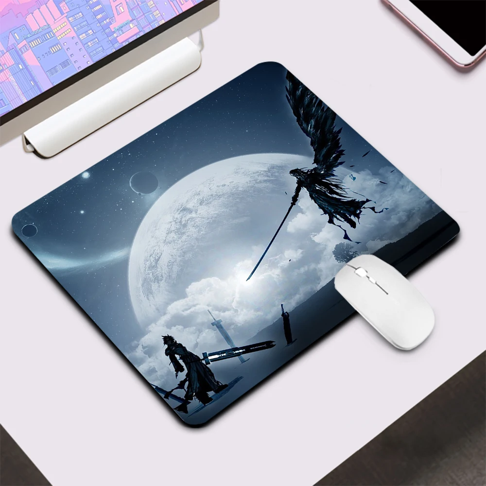 Final Fantasy 7 Small Gaming Mouse Pad Computer Office Mousepad Keyboard Pad Desk Mat PC Gamer Mouse Mat XXL Laptop Mausepad