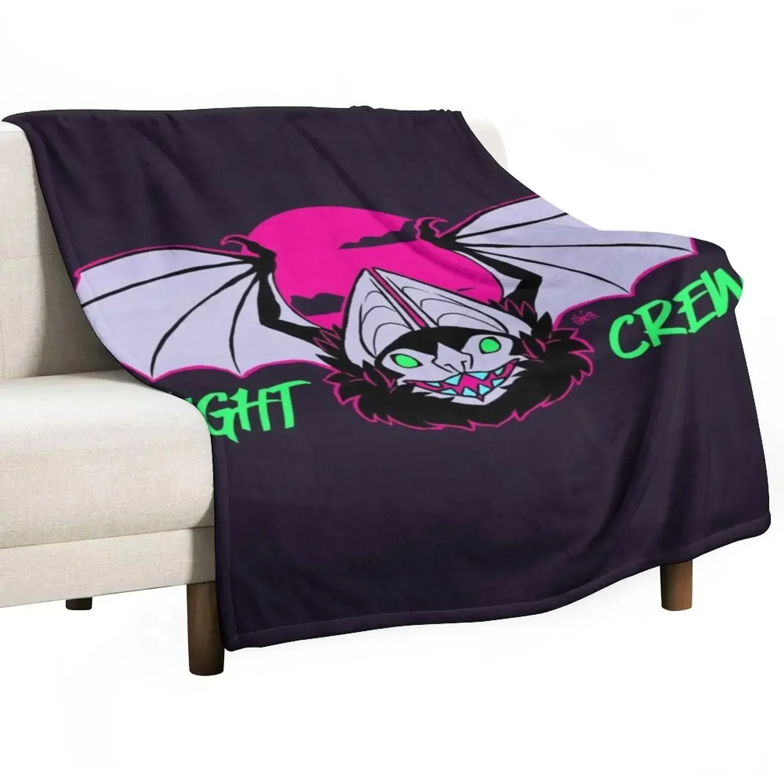 NIGHT CREW Throw Blanket Blankets For Baby Thermal Decoratives Blankets