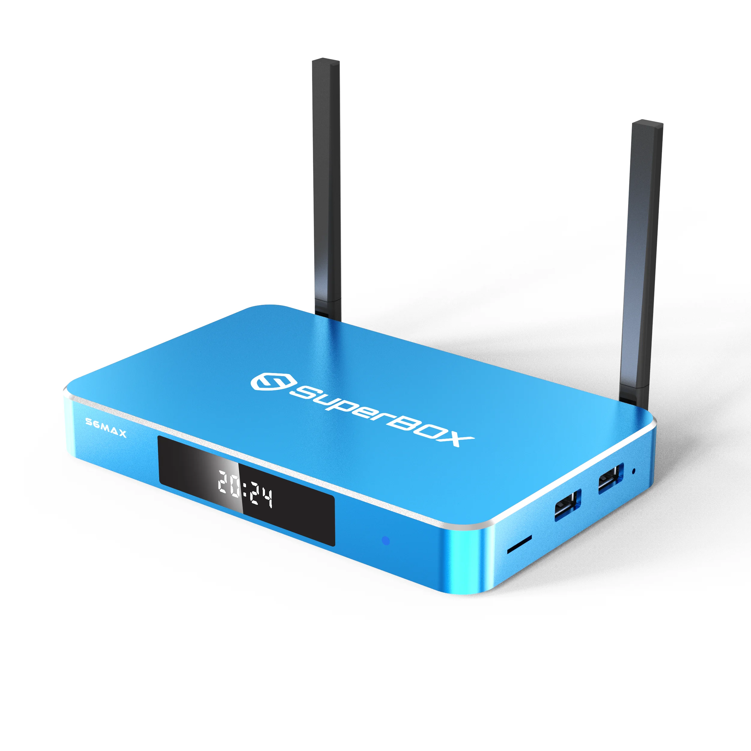 SuperBox S6 MAX 2025 Newest 4G+64G Powerful Box Time Shift Parental Control Super Powerful TV Box with Voice Remote Control Idea