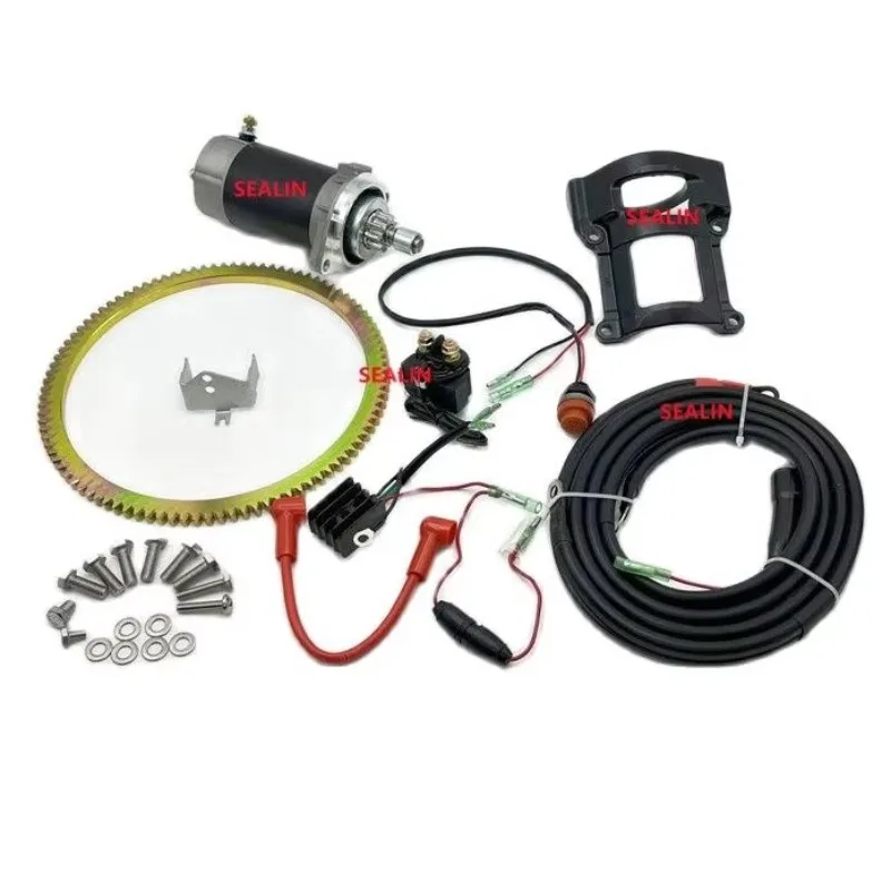 

ЭЛЕКТРИЧЕСКИЙ СТАРТ ДЛЯ SUZUKI DT40 40 л.с. 2-тактный подвесной двигатель, релейный кабель стартера, выпрямитель