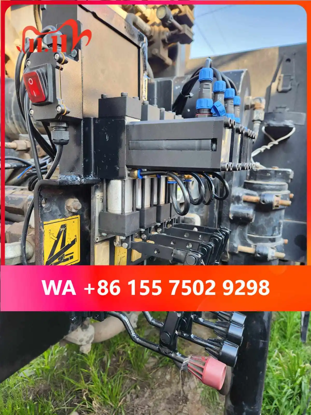 Wireless hydraulic proportioning ales 4 TT remote control