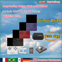 TRIMUI BRICK Retro Handheld Game Video Player 3.2 Inch Palm Console Portable Vertical Edition Open Source Phone Boy Gifts New