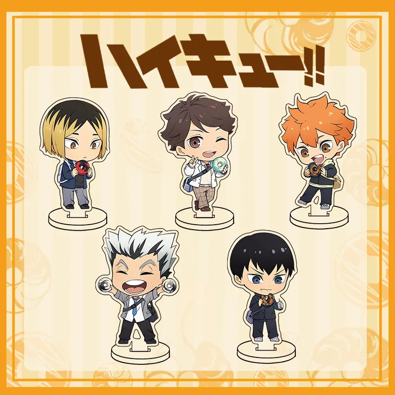 Anime Haikyuu!! Acrylic Stand Kageyama Tobio Volleyball Boys Figure Character Desktop Plate Standing Signs Fans Gifts