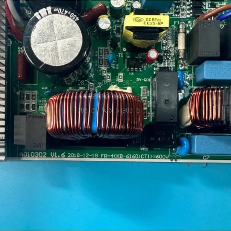 A010302 V1.6 Outdoor Unit Control Board for Inverter Aircon, High CTI 600V Circuit Board Using FR-4 KB-6160 Laminate