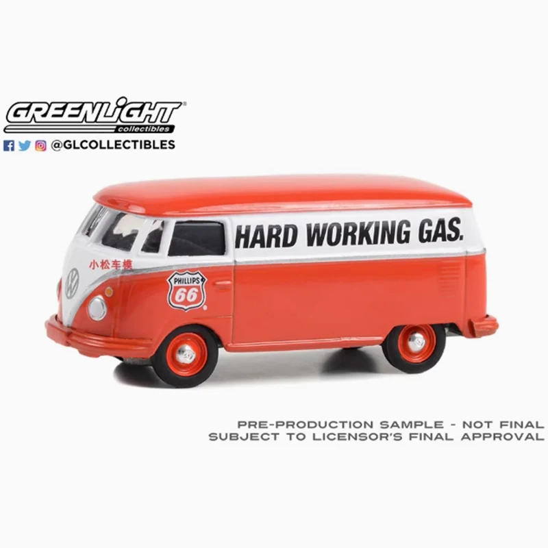 

GreenLight 1:64 Scale VW T2 TYPE 2 PANEL VAN Red Alloy Model Car Collection Display Ornament Toy Gift